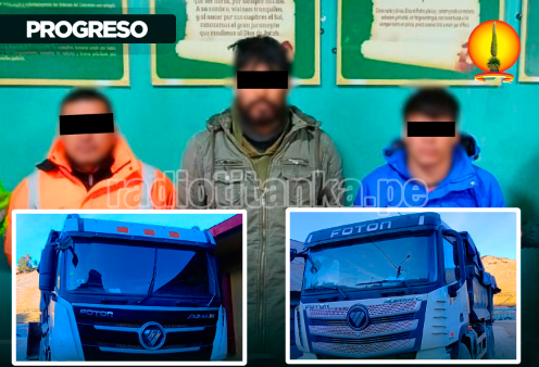 INTERCEPTAN CAMIONES CON 54 TONELADAS DE MINERAL ILEGAL EN APURÍMAC